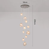 Nordic Villa Staircase Chandelier