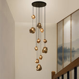 Nordic Villa Staircase Chandelier