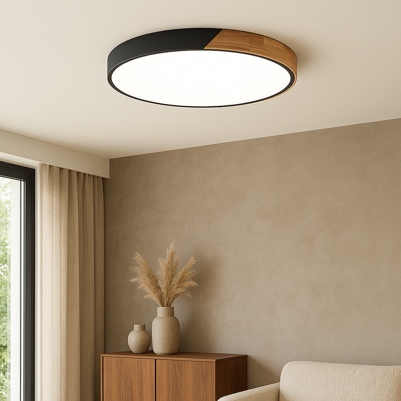 Nordic Wooden Ceiling Light
