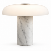 Pelar Marble Glass Table Lamp