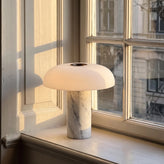 Pelar Marble Glass Table Lamp