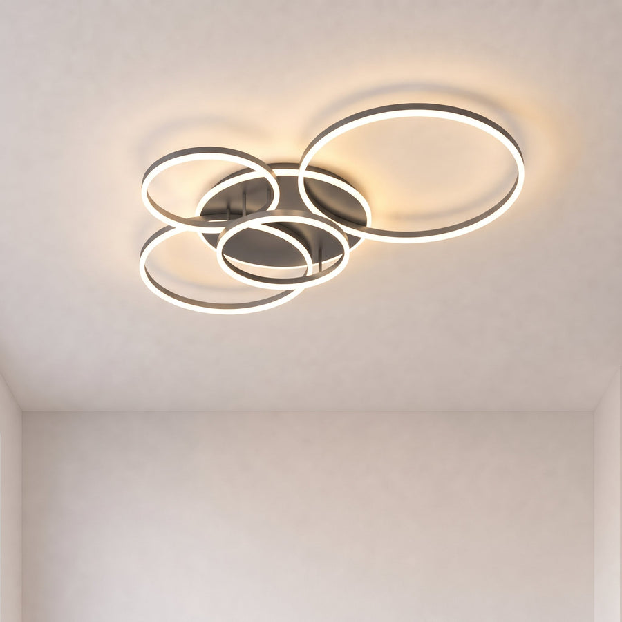 Randale's Black Ceiling Light