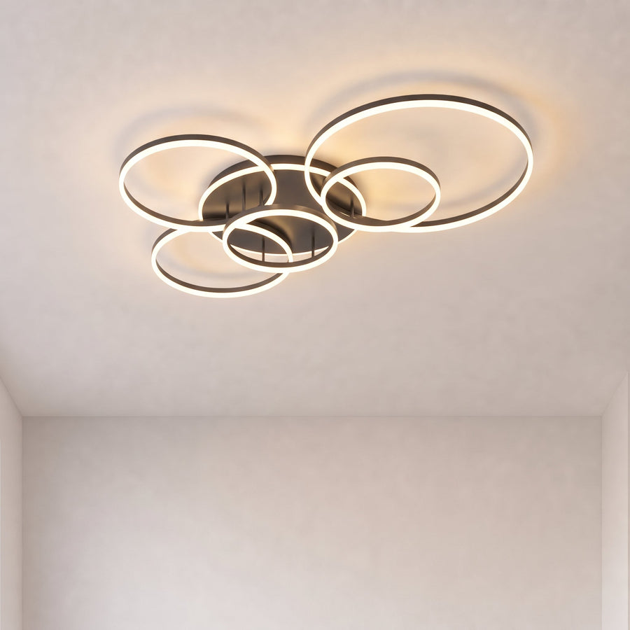 Randale's Black Ceiling Light