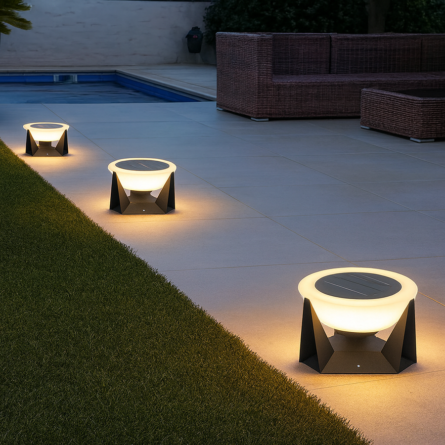 Solar Landing Terrace Light