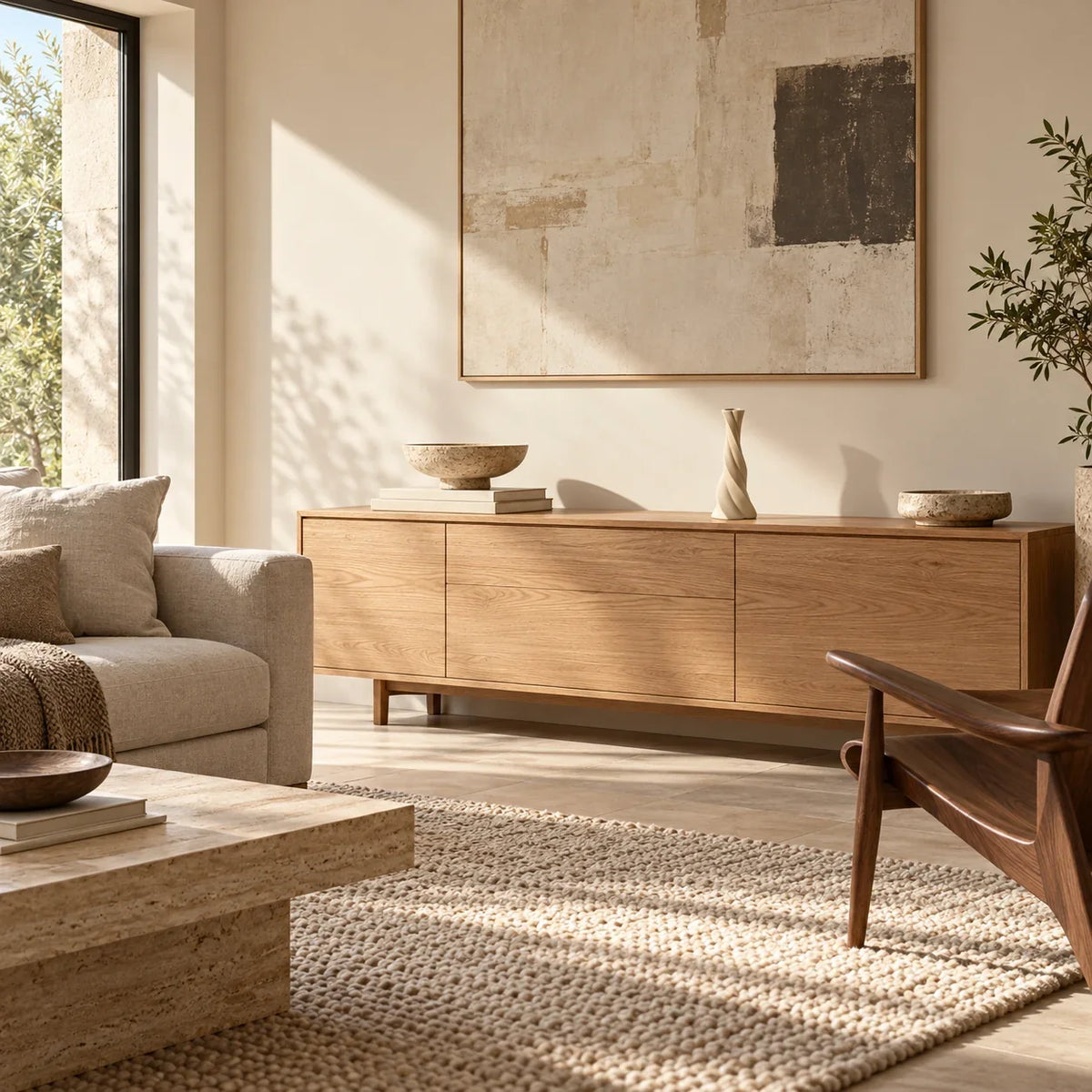 ÉDITORIAL | Beige | Intérieur | HELICE — mise en scène générée
