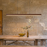Walnut Bar Pendant Light