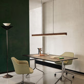 Walnut Bar Pendant Light