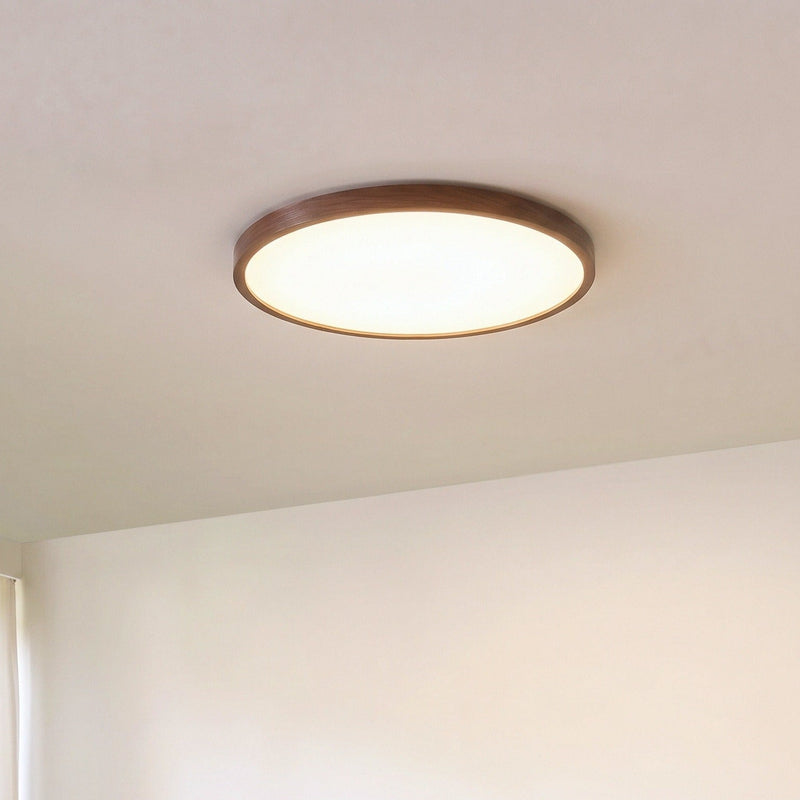 Walnut Ceiling Light